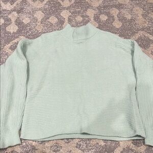 Rachel Zoe Green Cowl Neck Sweater